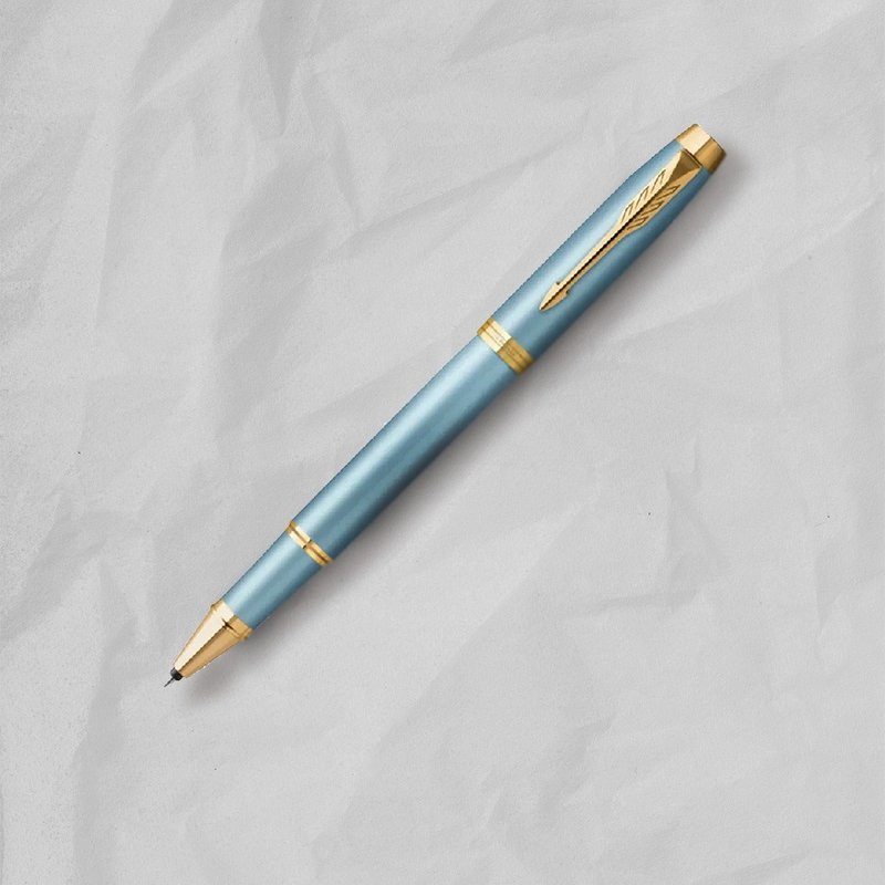 PARKER 派克 新IM金属系列 水漾蓝 钢珠笔  免费刻字 (原厂正货) - 钢珠笔 - 其他材质 蓝色