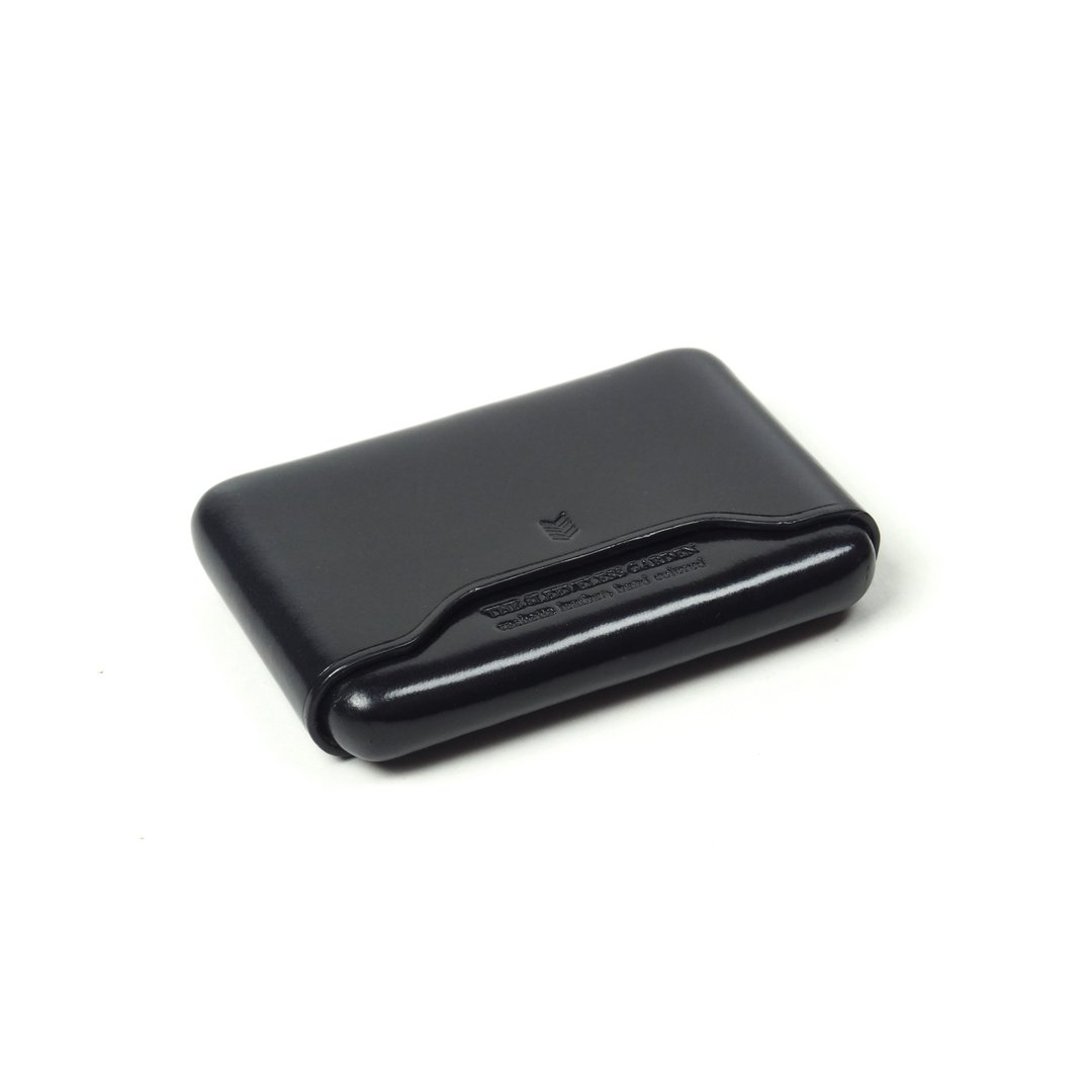 Name card leather case /Granite BLACK - 名片夹/名片盒 - 真皮 黑色