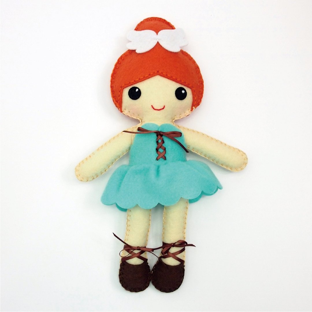 Fairy Land【材料包】 芭雷舞娃娃 - 绿 - 其他 - 其他材质 