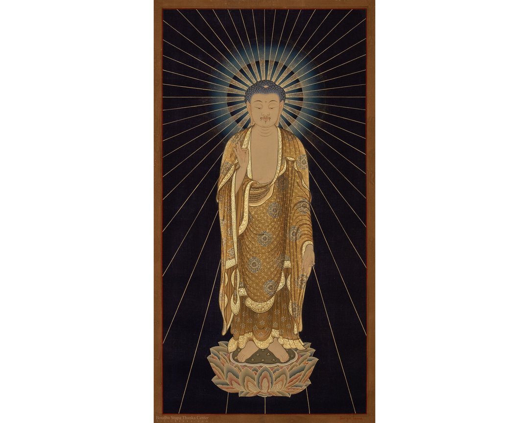 手绘飘逸唐卡  日本神灵 - 摆饰 - 其他材质 多色