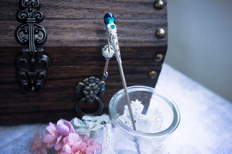 *弥露娜物语*念海 - 发饰 - 其他金属 蓝色