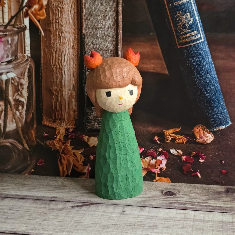 巨蟹座 木雕(需订购) - 玩偶/公仔 - 木头 多色