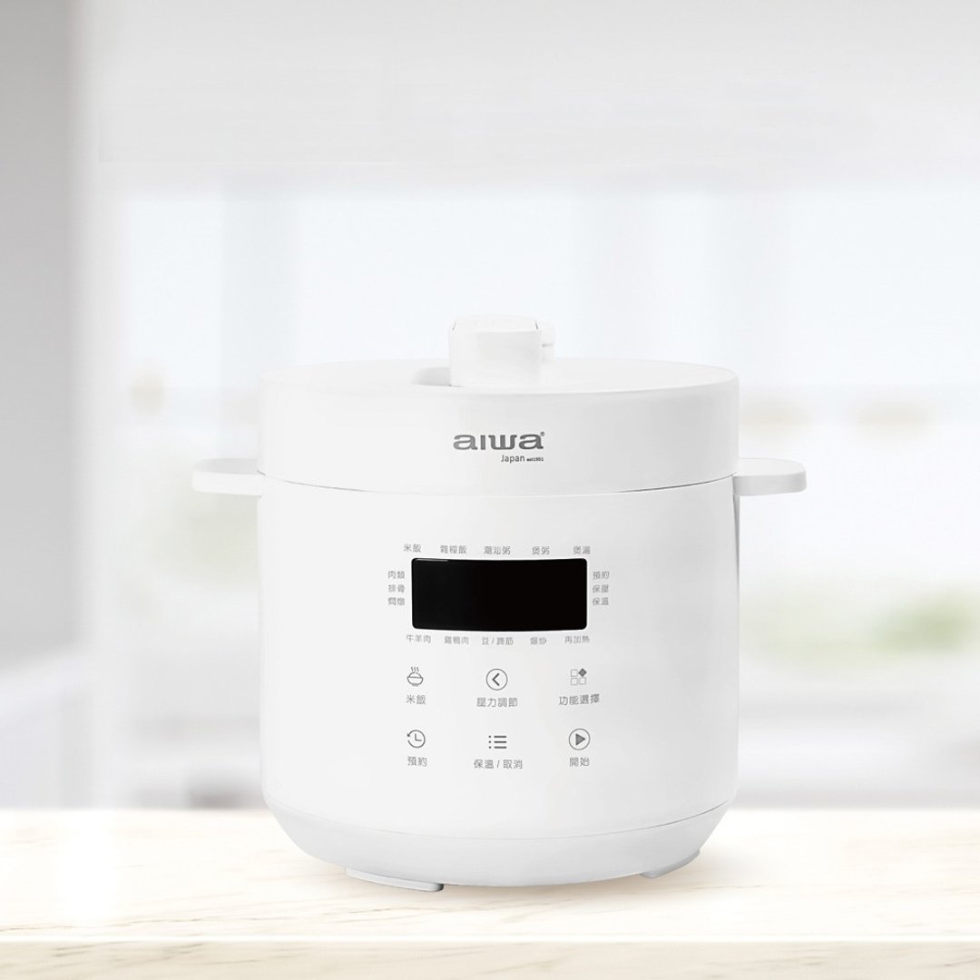 【AIWA】 爱华 2.8L 微电脑多功能电压力锅 DYK-T30 - 厨房家电 - 其他材质 白色