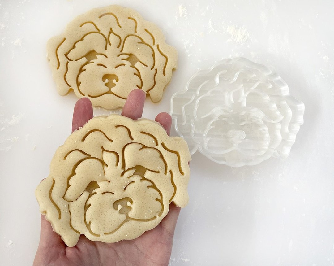 Cavapoo 贵宾犬造型饼干模具 - 其他 - 塑料 