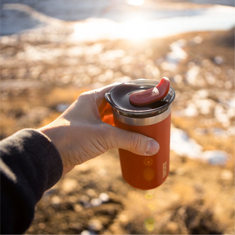 Wacaco Octaroma Lungo随身保温杯M号(300ml)-胭脂红 - 咖啡壶/周边 - 其他材质 