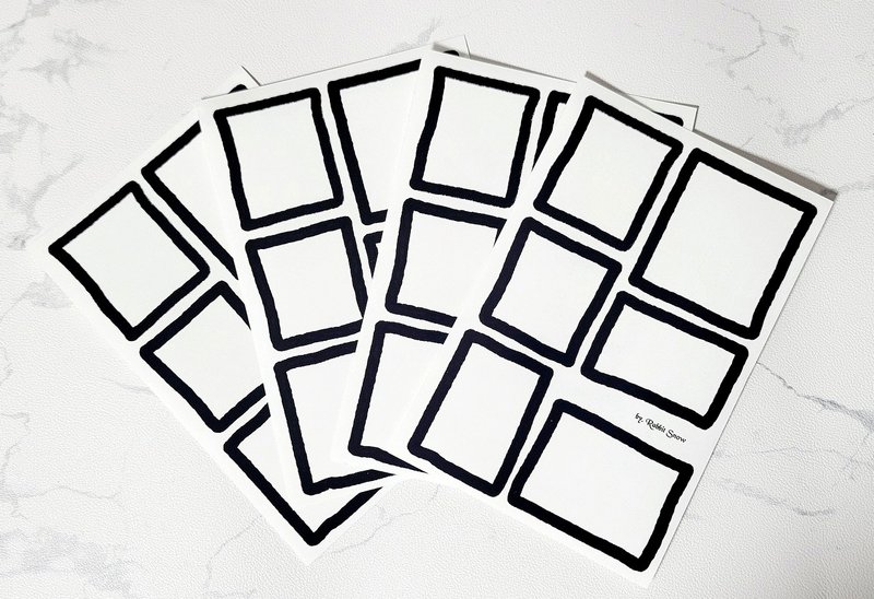 脂肪标签贴纸 - 贴纸 - 其他材质 