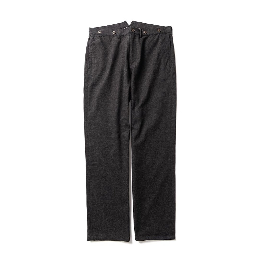 Mr. Swallow Pants - 黑咖 Dark Brown - 男士长裤 - 棉 