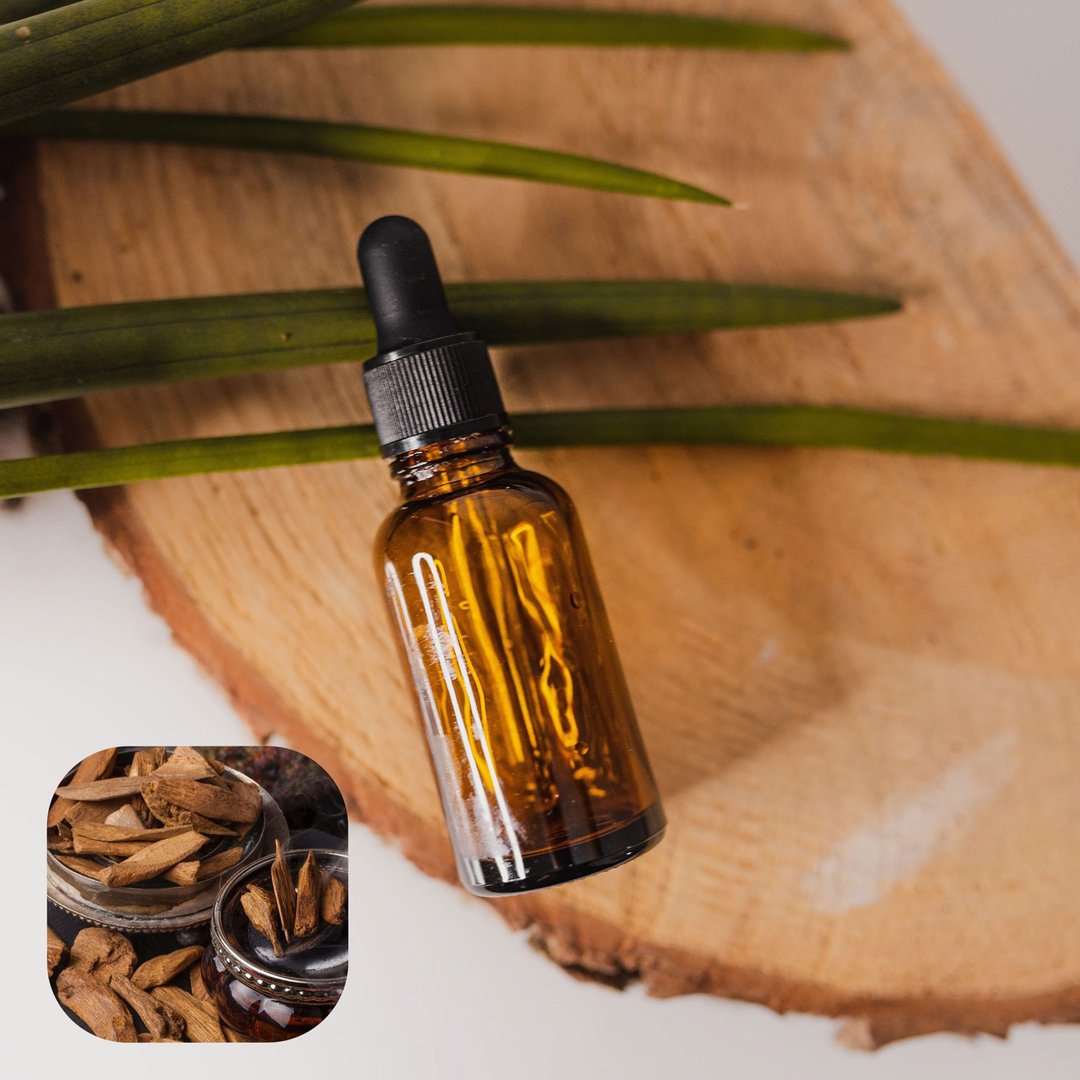 【香间小路】天然精油 沉香精油 Agarwood ( 赠送甜橙精油10ml ) - 香薰/精油/线香 - 玻璃 透明