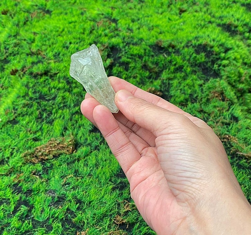 能量摆饰-天然原矿绿水晶权杖  快速出货 - 摆饰 - 水晶 绿色