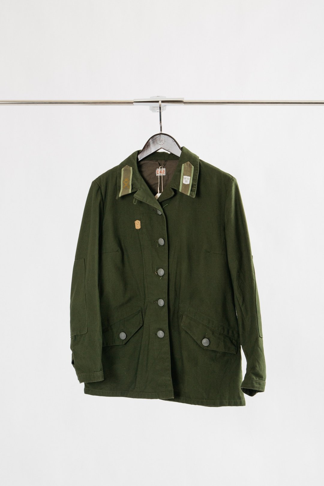 Swedish M59 Fieid jacket【初恋贩卖所】E221 - 男装外套 - 棉 绿色