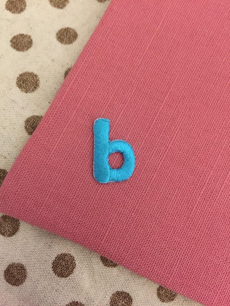 绣布贴 - 英文字母系列 - 小写b - 其他 - 绣线 