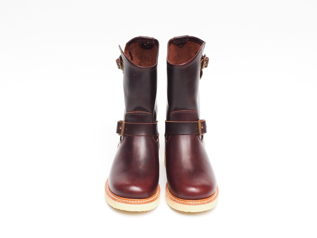 【Work Lady】 PASADENA ENGINEER BOOTS 经典工程靴 - 女款休闲鞋 - 真皮 咖啡色