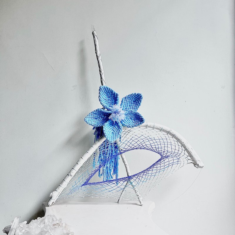 超然的法则 Law of Detachment 水晶捕梦网 - 摆饰 - 木头 蓝色