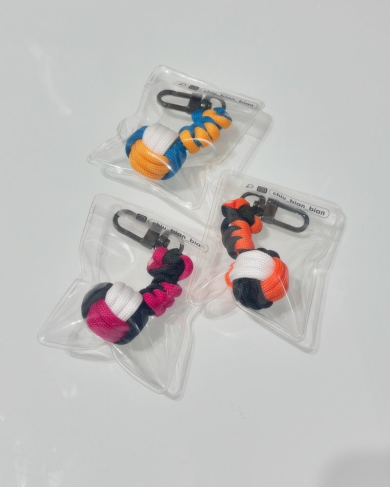 定制|伞绳编织排球挂饰|排球吊饰|团体礼物|纪念品|排球少年 - 吊饰 - 尼龙 多色