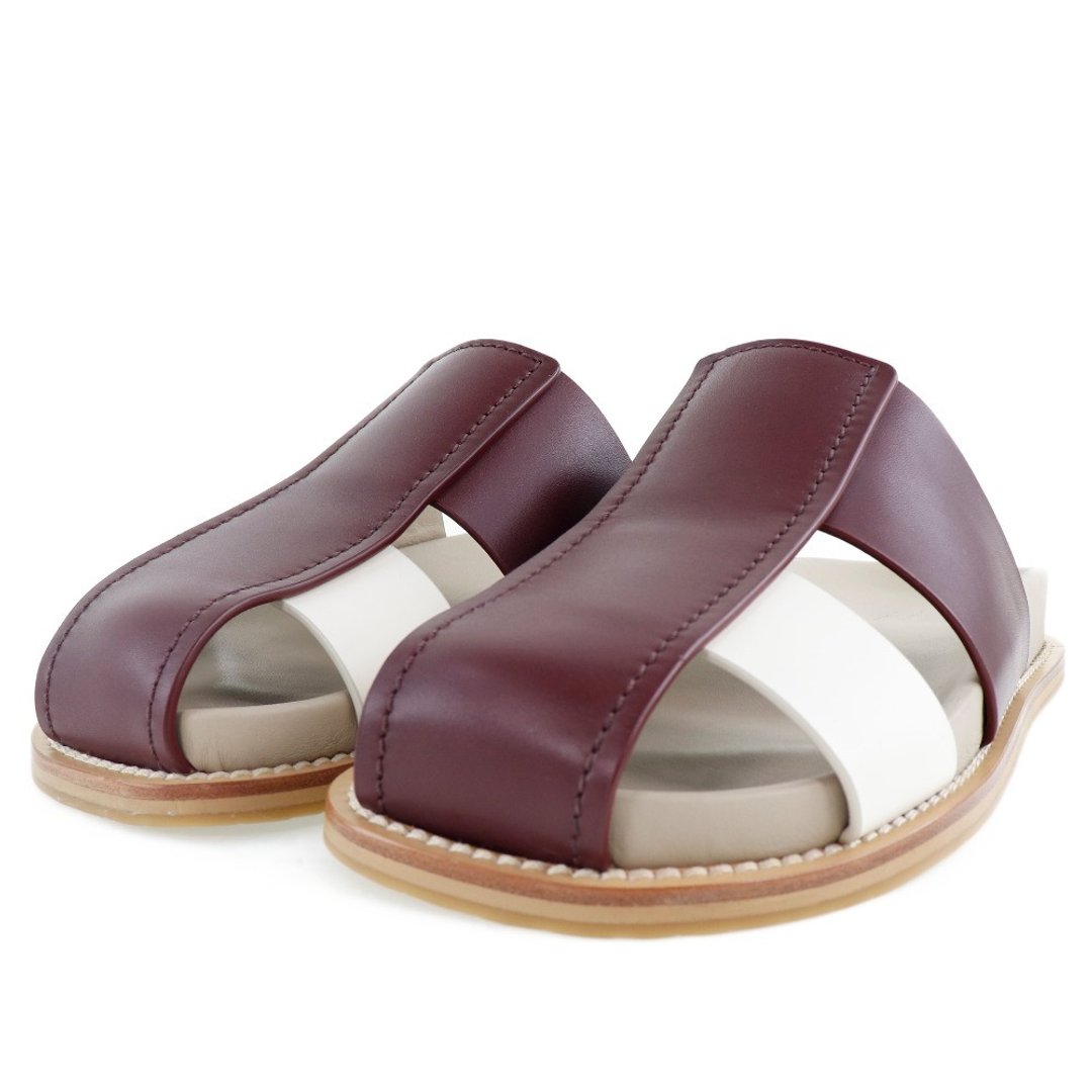 【日本直送】Bottega Veneta 凉鞋 565643 皮革 棕色 女士【未使用】 - 拖鞋 - 真皮 咖啡色