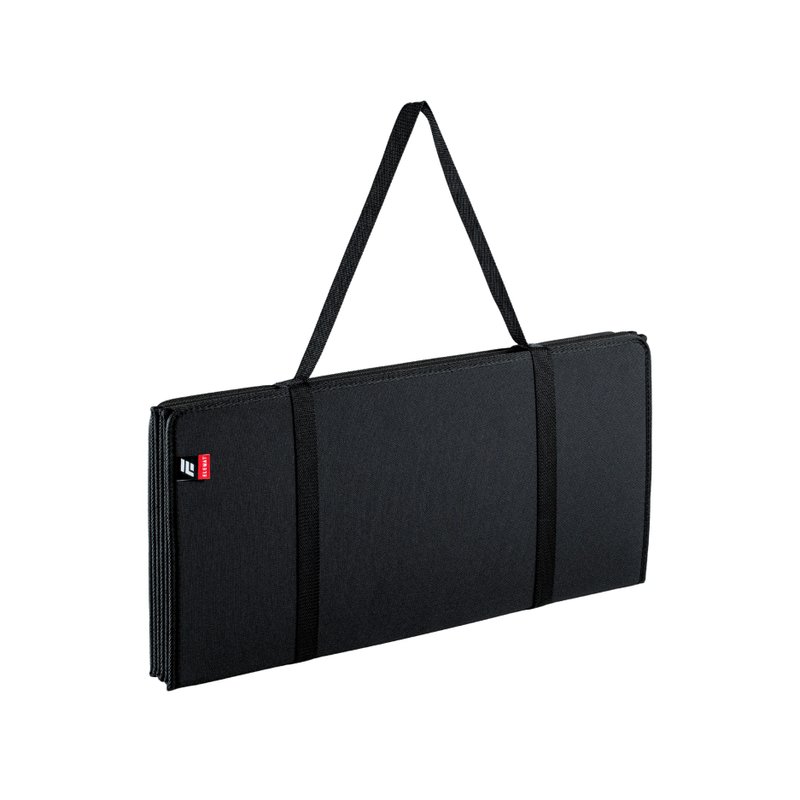 【ELEMAT】7mm 极轻量折叠运动垫 (六折式) 台湾制 健身/瑜伽/有 - 瑜珈垫 - 环保材料 黑色