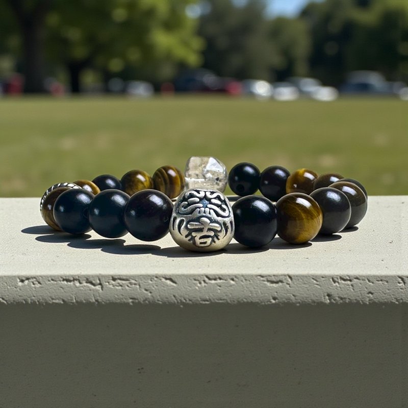 达摩心志手链系列  静心之吉 - 项链 - 水晶 黄色