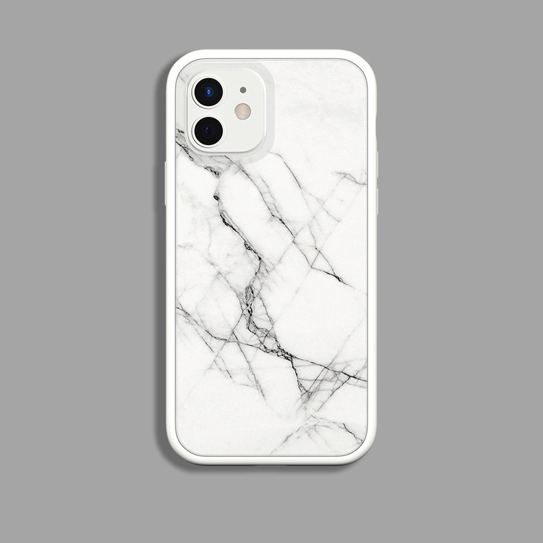 Mod NX边框背盖手机壳∣独家设计-白色大理石Roma for iPhone - 手机配件 - 塑料 多色