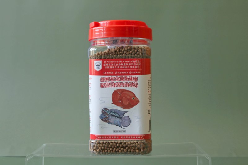 【天然食谱】慈鲷育成增艳健康配方湿式熟成饲料 400G - 其他 - 其他材质 红色