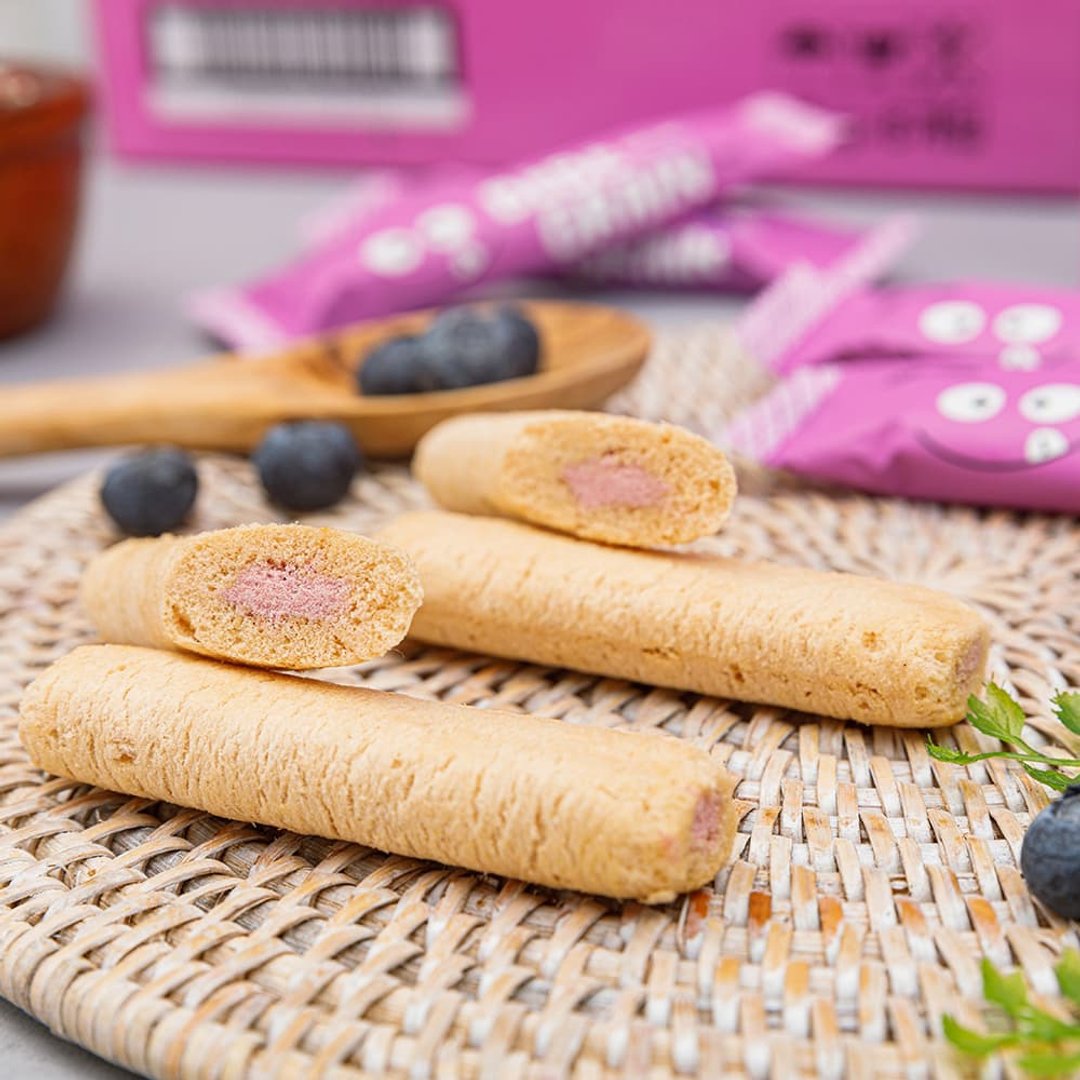 韩国【KEMY KIDS】贪吃凯米谷物小卷心 蓝莓(40g) - 其他 - 其他材质 
