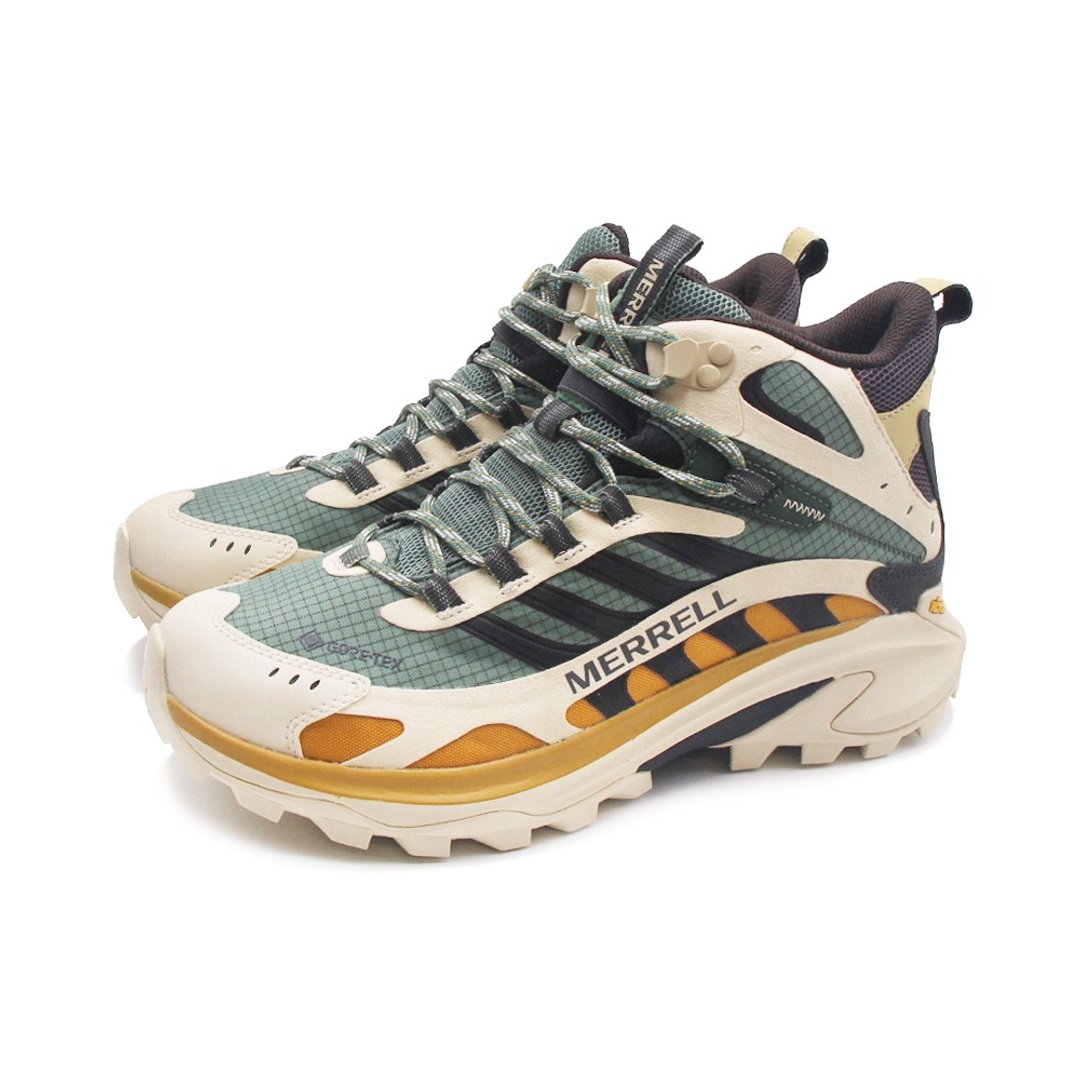 MERRELL MOAB SPEED 2 MID GTX防水中筒登山健行鞋 男鞋-绿色 - 男款运动鞋/球鞋 - 防水材质 