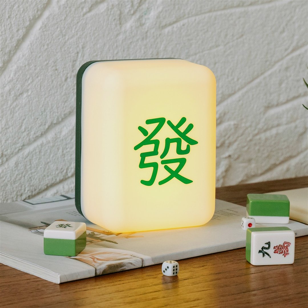 【现货】麻将夜灯 红中/白板 招财开运 交换礼物 - 灯具/灯饰 - 塑料 白色