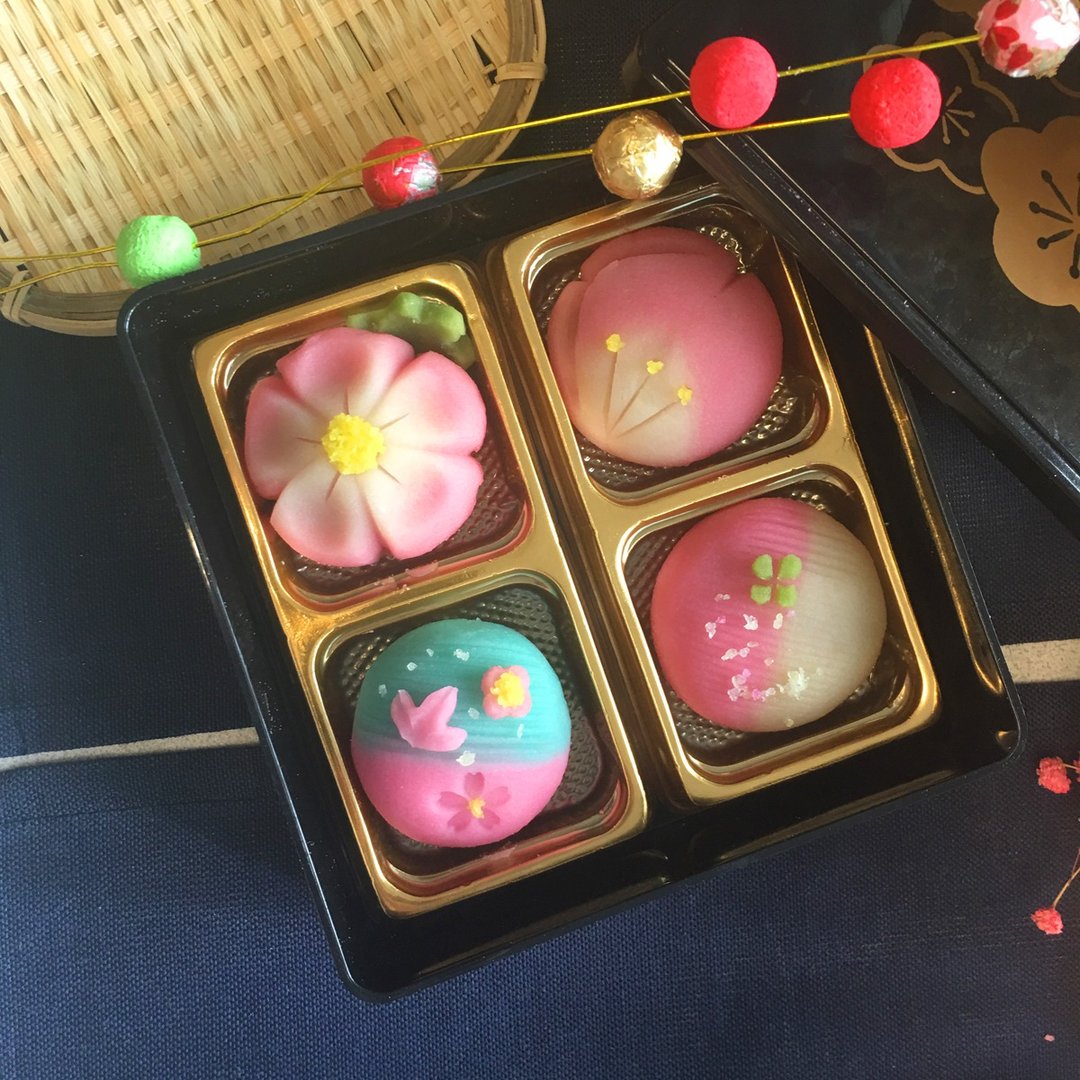 (2人同行) 体验工作坊 / 礼物: : 和菓子手制体验 ( 初春樱花) - 美食 - 新鲜食材 