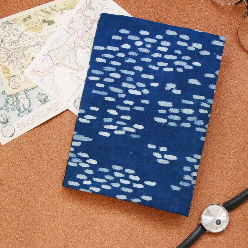 蓝映手帐布书衣 - 书衣/书套 - 棉．麻 透明