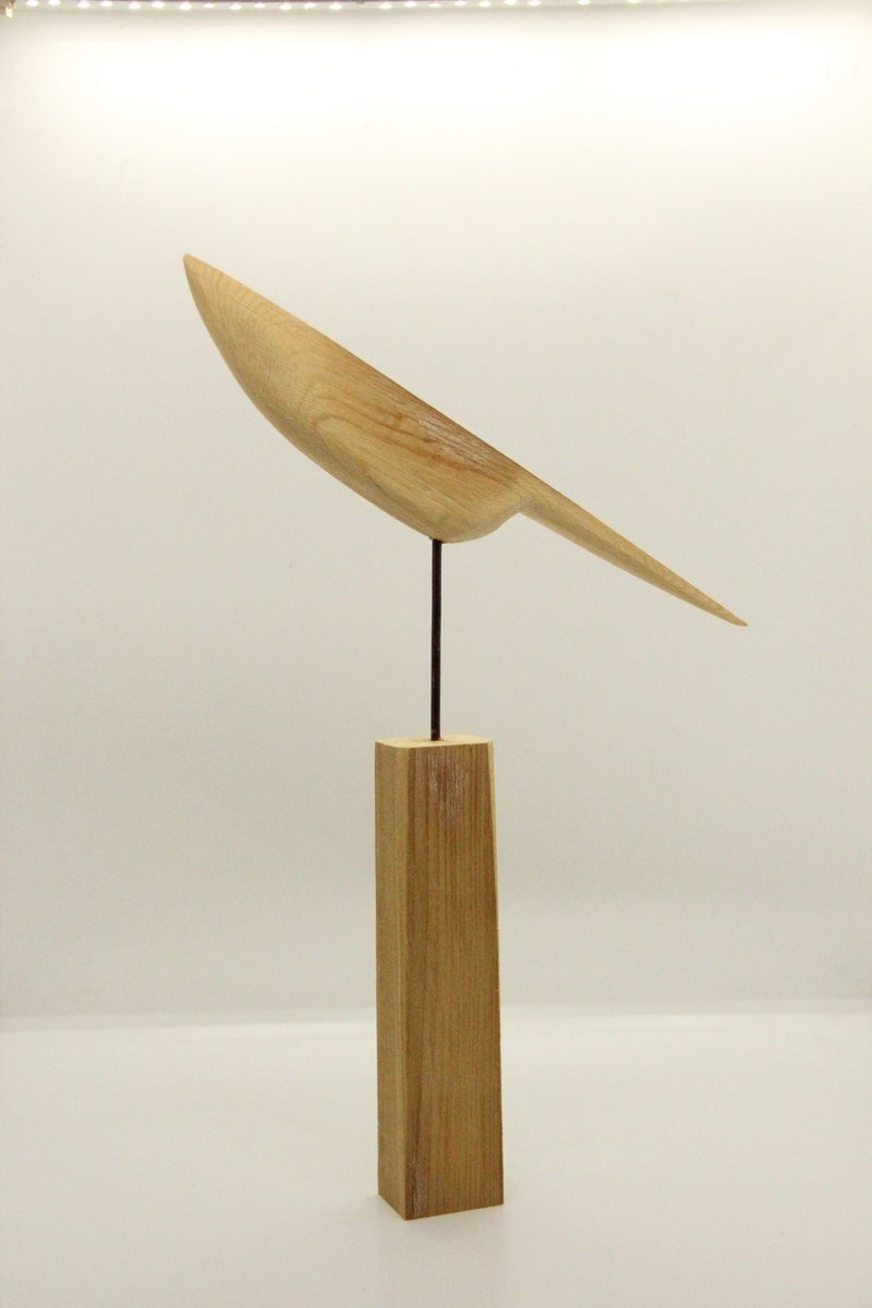 日本风 鱼摆饰 桧木手工 印象派 - 摆饰 - 木头 