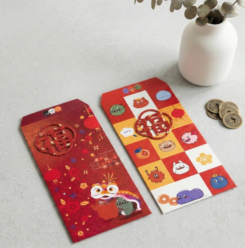 红包袋 - 两款 - 红包/春联 - 纸 红色