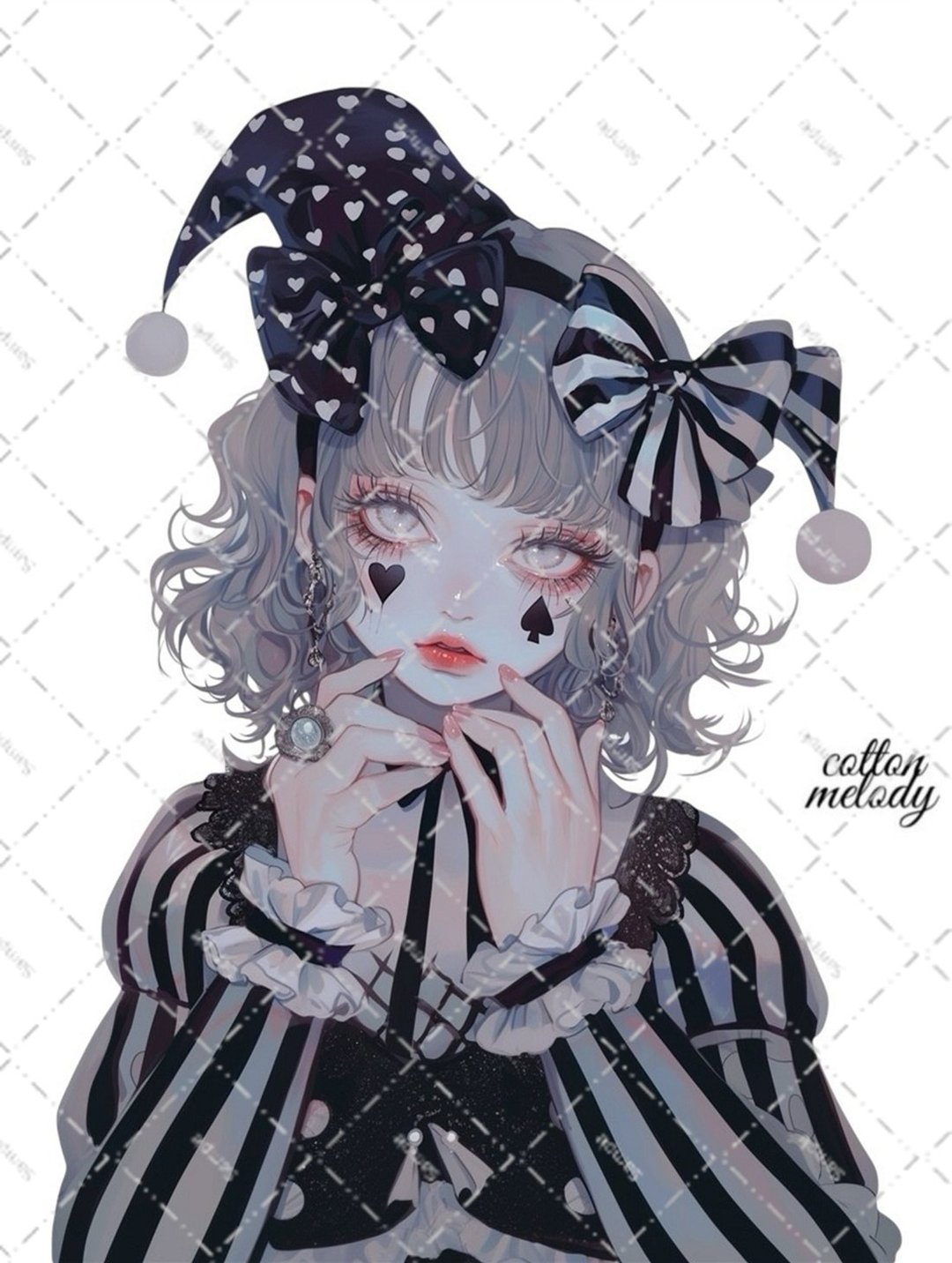 原创贴纸 no.6206 人物贴纸 原创贴纸 人物贴纸 女孩贴纸 原创人物贴纸 - 贴纸 - 纸 