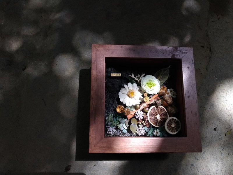 限量款 高质感木框 永生花 - 干燥花/捧花 - 植物．花 绿色