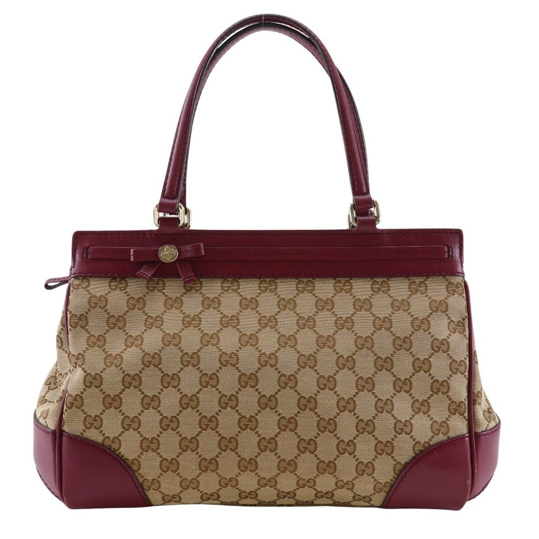 【日本直送】Gucci GUCCI Mayfair 托特包 257063 GG帆布 红色 女性【二手】 - 手提包/手提袋 - 其他人造纤维 红色