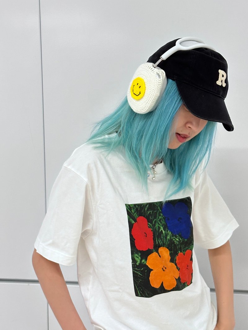 原创设计可爱笑脸 AirPod Max 保护套 索尼 XM5 头戴式耳机 - 耳机 - 其他材质 