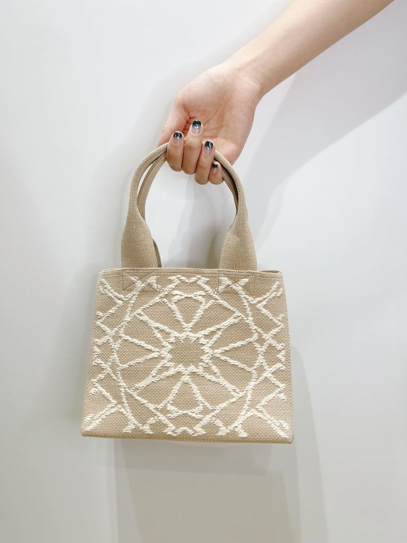 Loxe 香港制造 Tote Bag 手提包 针织万花筒 - 手提包/手提袋 - 棉．麻 