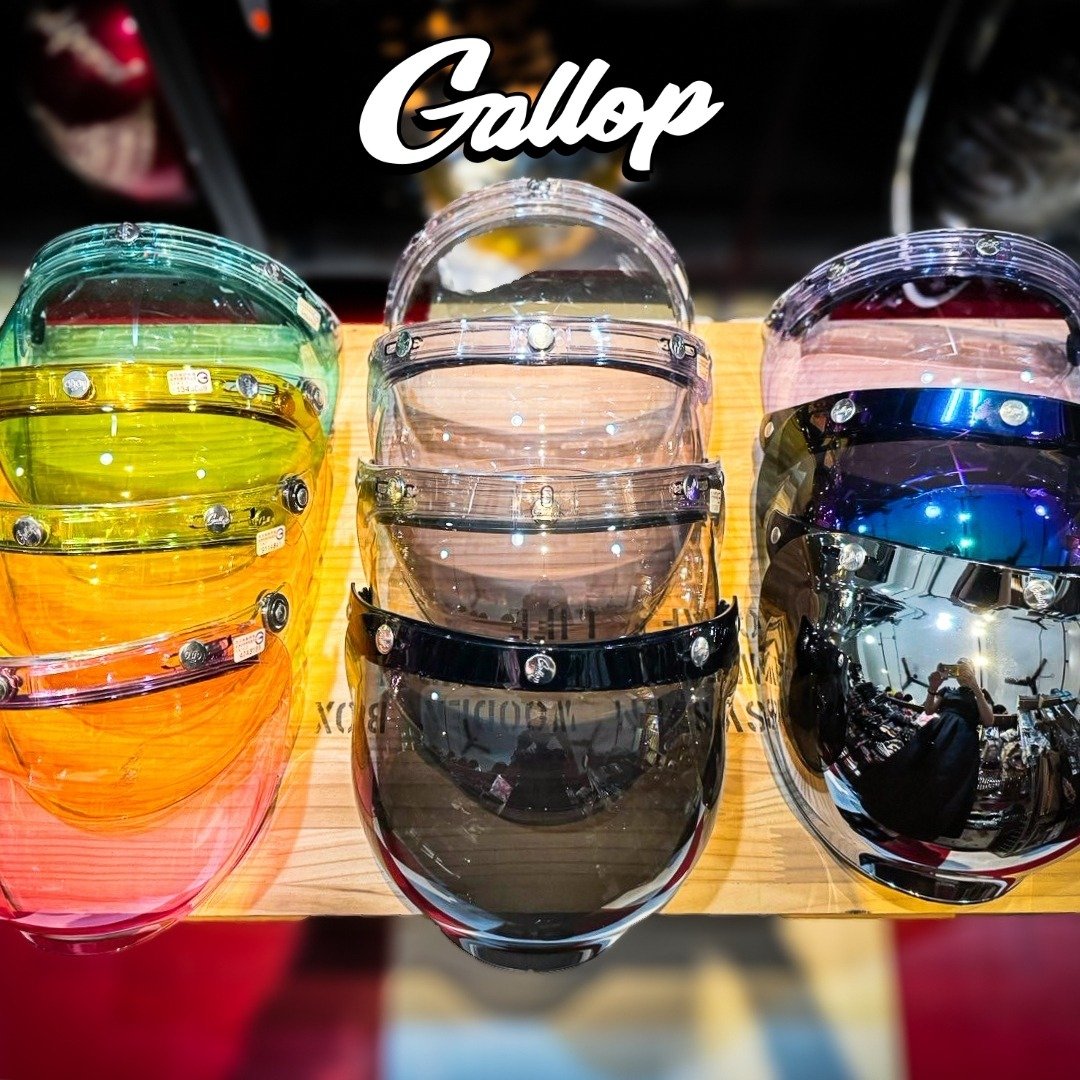 GALLOP 通用可掀式泡泡镜一般款- 9种可选购 - 安全帽 - 其他材质 