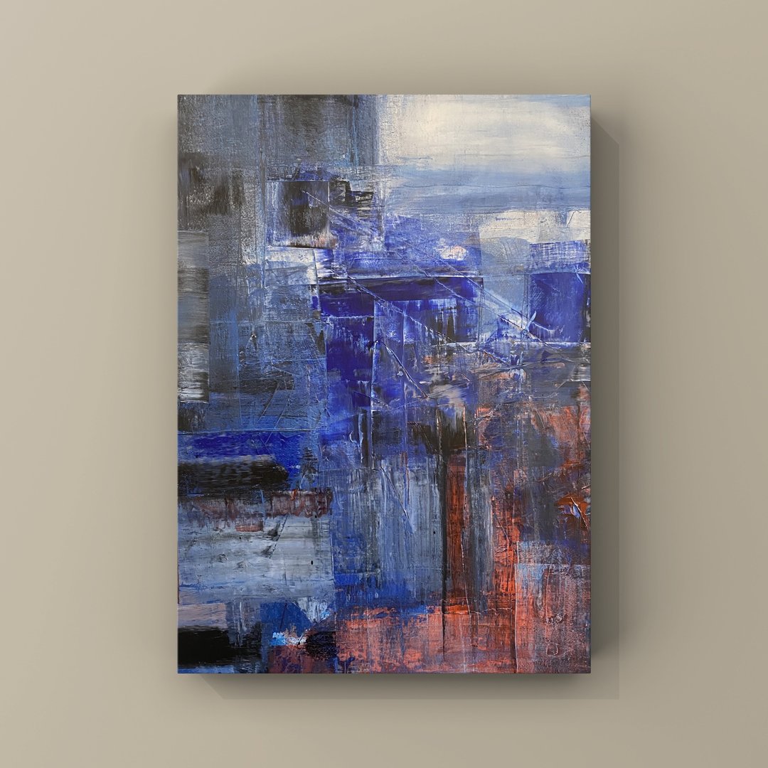 海岸边境—抽象画/居家装饰/挂画 - 海报/装饰画/版画 - 压克力 