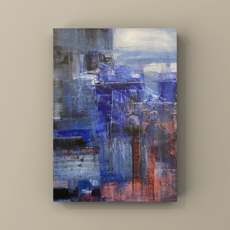 海岸边境—抽象画/居家装饰/挂画 - 海报/装饰画/版画 - 压克力 