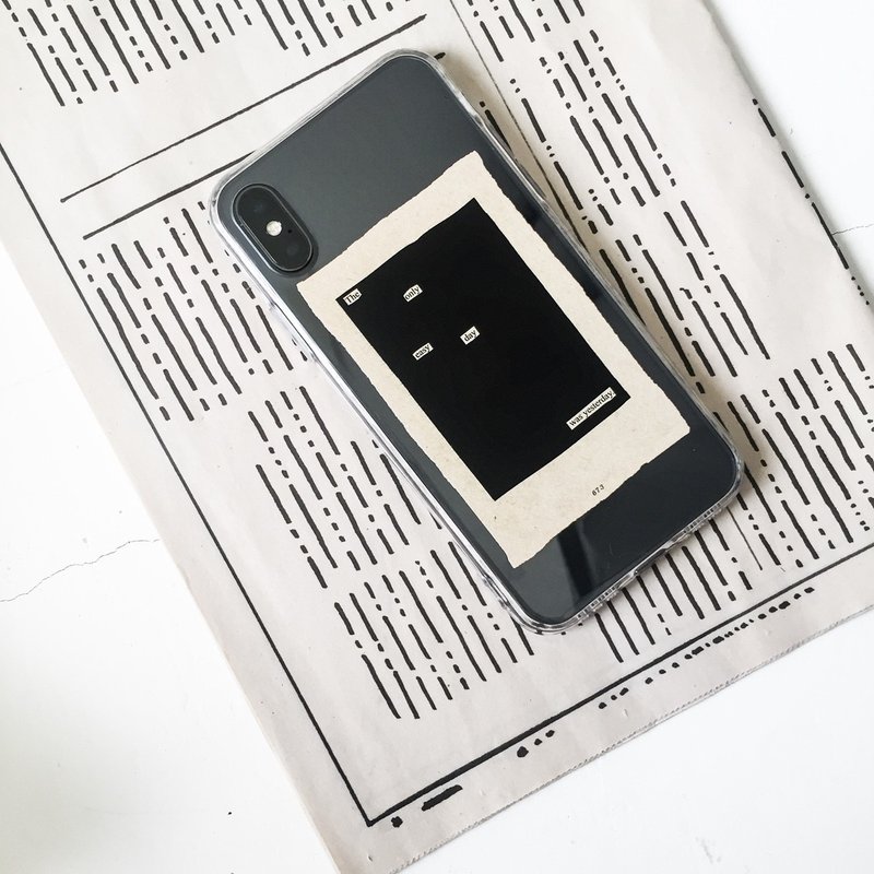 唯有昨天才轻松 iphone,HTC,sony,samsung,asus,oppo 手机软壳 - 手机壳/手机套 - 塑料 卡其色