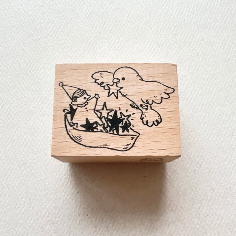 【Two Black Circles - 2022 印章系列 Vol. 1】为你摘星星 - 印章/印台 - 橡胶 