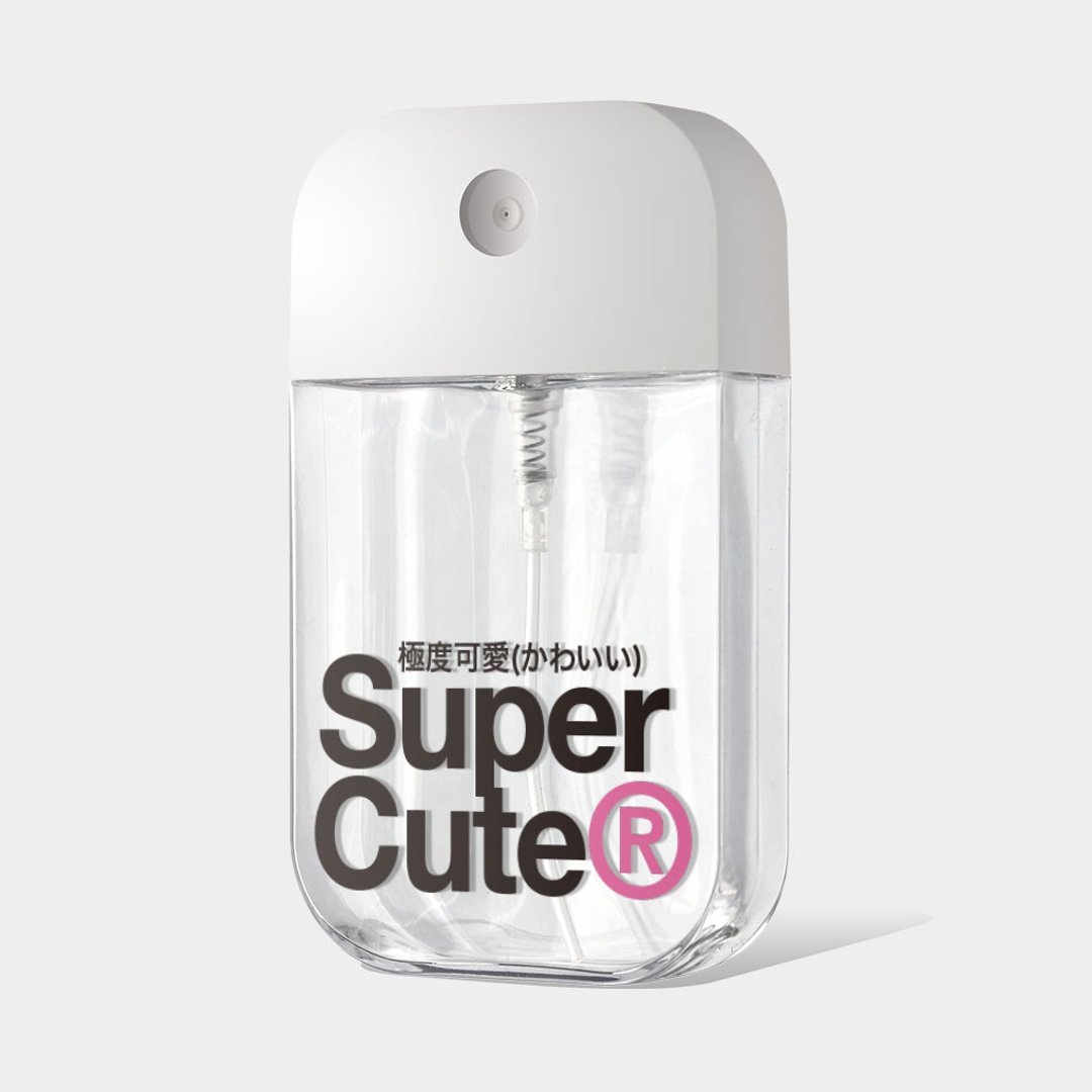 Supercute极度可爱 酒精瓶 防疫用品 收纳 分装 142 - 收纳用品 - 塑料 黑色