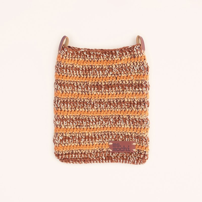 手工小针包 #来一起偷懒 #3 - 侧背包/斜挎包 - 其他人造纤维 咖啡色