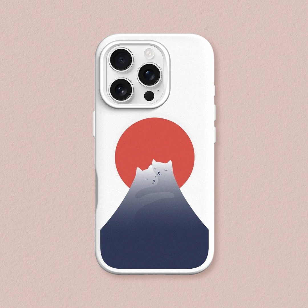 SolidX强化吸震缓冲防摔手机壳∣ilovedoodle/日出 for iPhone - 手机壳/手机套 - 塑料 多色