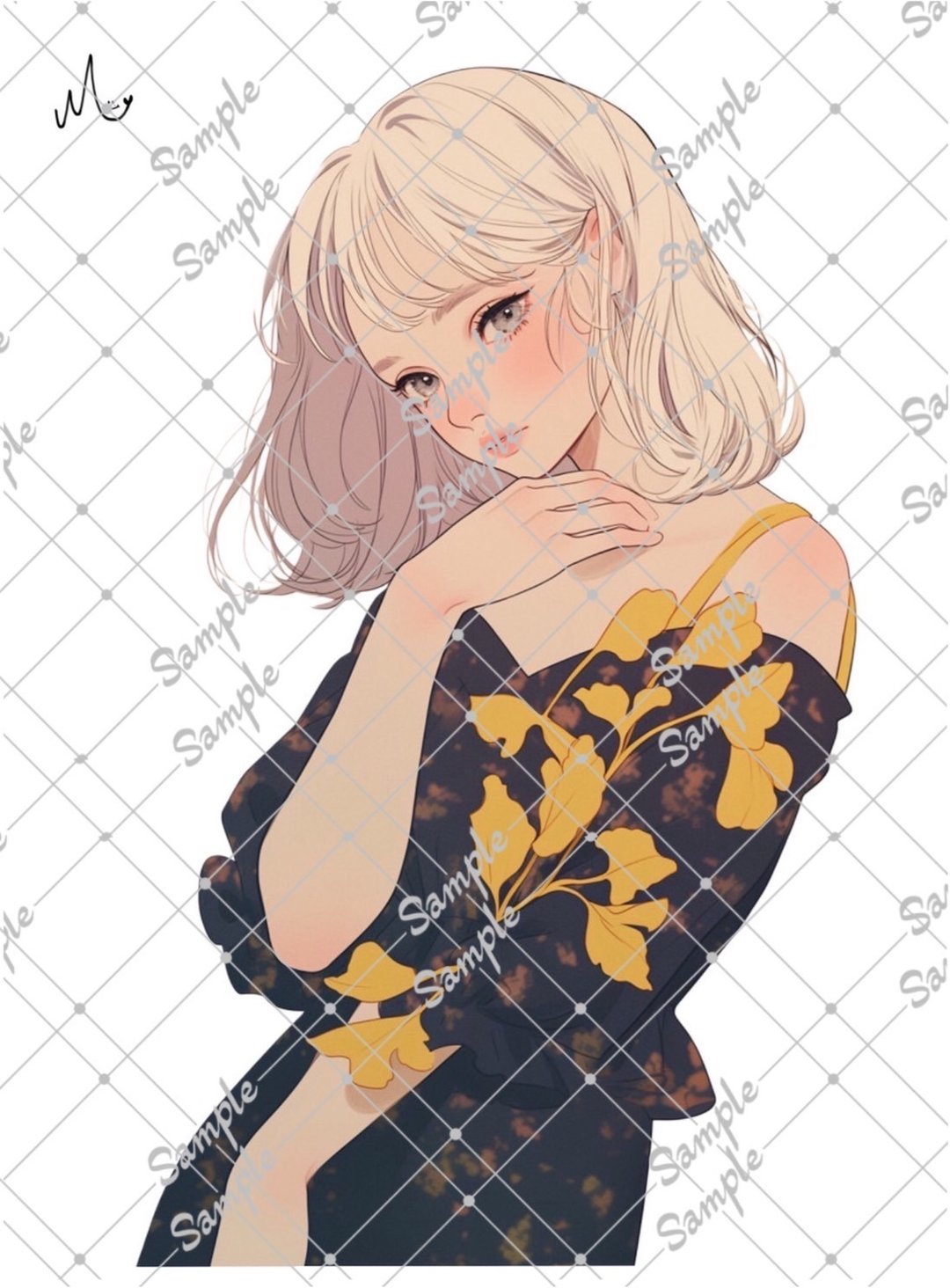 原创人物贴纸 9月新款 - 贴纸 - 纸 