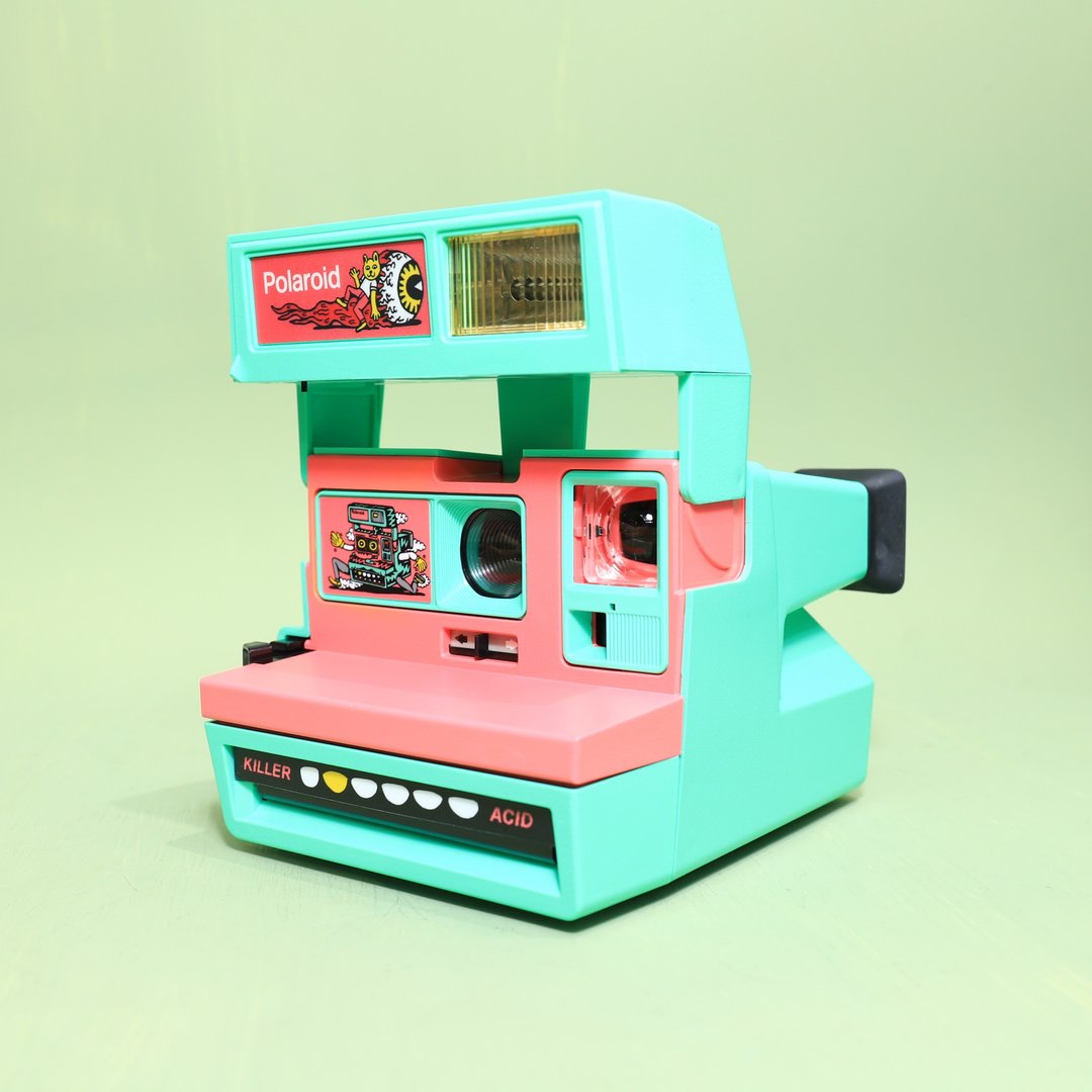 【 Polaroid 杂货店 】600型 Killer Acid 联名 宝丽来 拍立得 - 其他 - 塑料 绿色