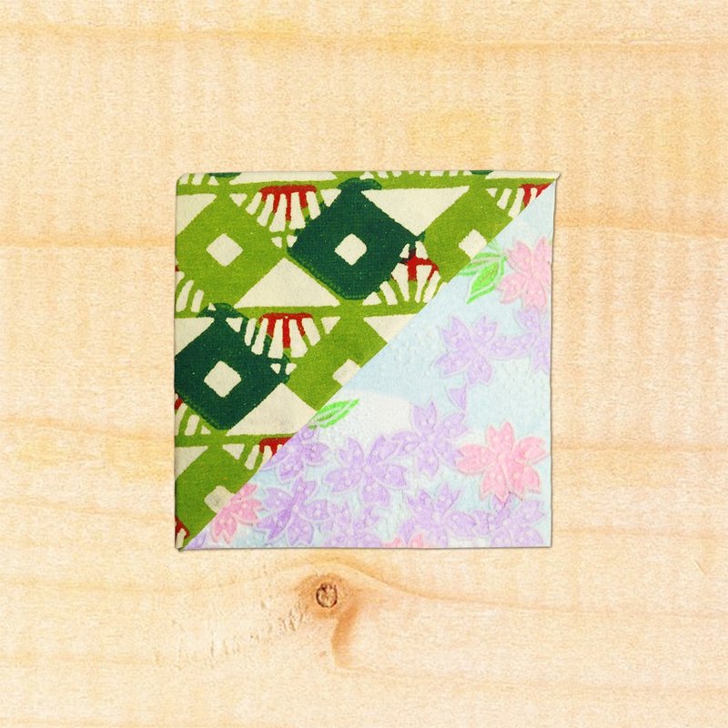 花角书签 -日本进口和纸 / 手工书签-bookmark#052 - 书签 - 纸 