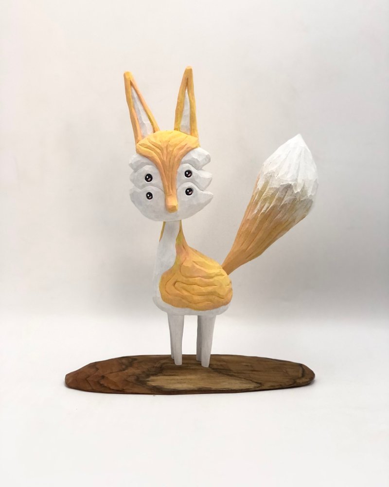 狐仙 - 摆饰 - 木头 