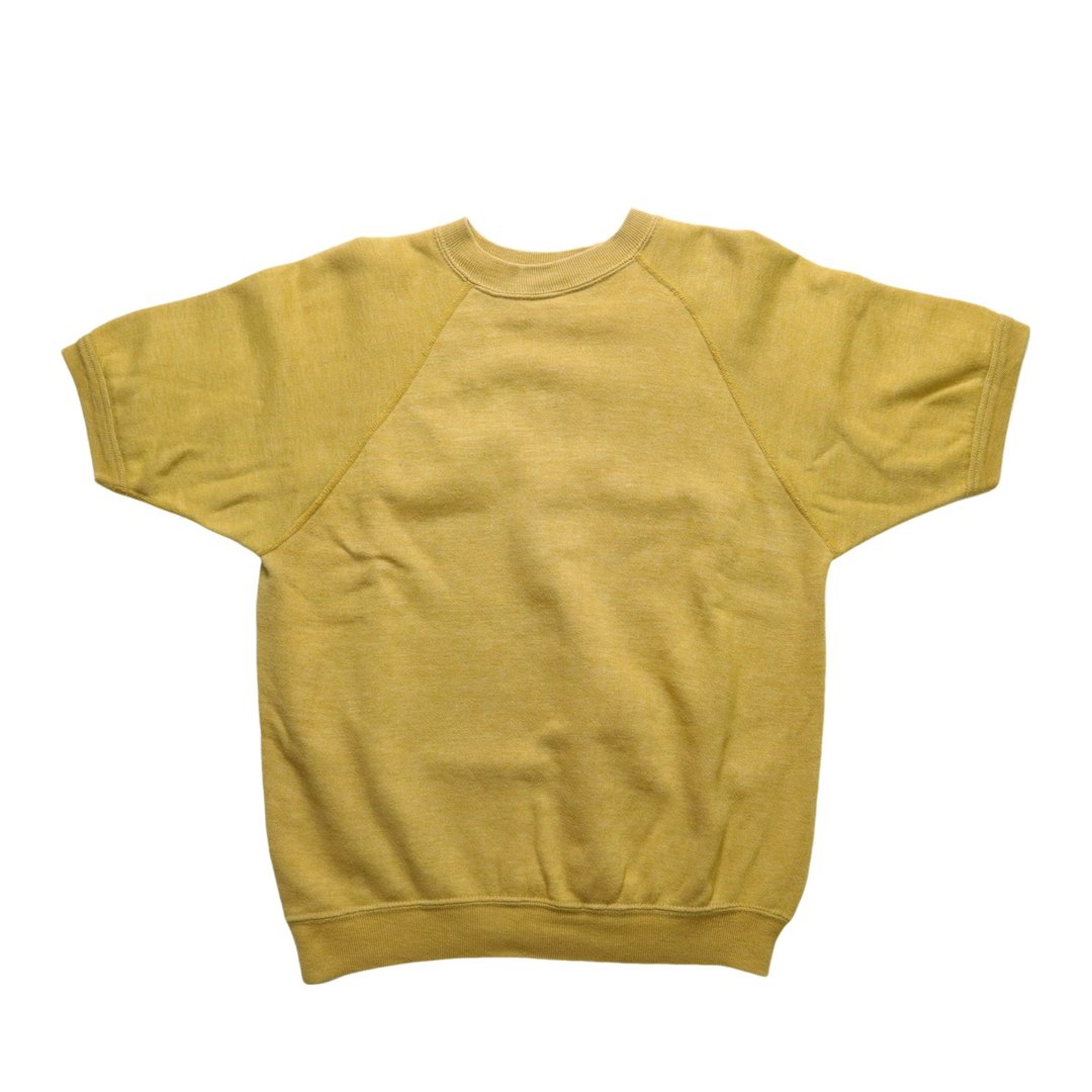 60-70s Sportswear 芥末黄短袖卫衣 - 男装上衣/T 恤 - 其他材质 橘色