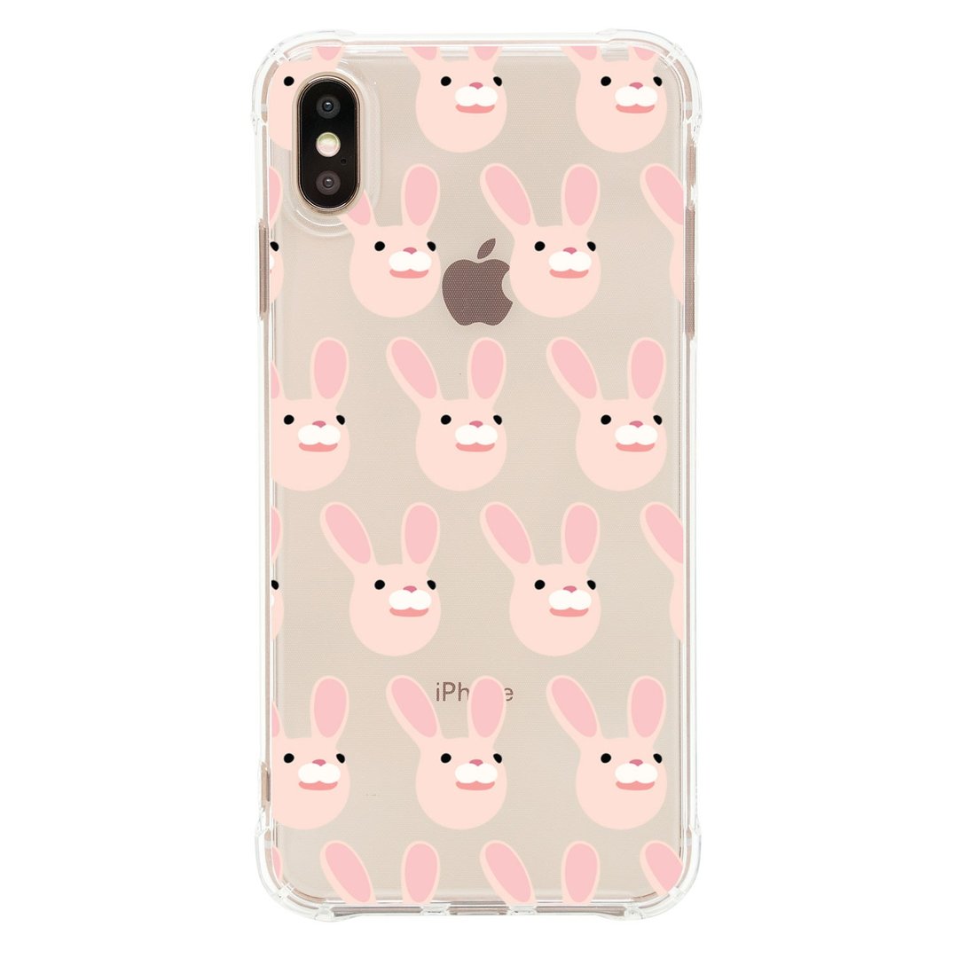 兔兔很可爱不要吃兔兔 iPhone 8 X XS XSmax XR Samsung 手机壳 - 手机壳/手机套 - 塑料 多色