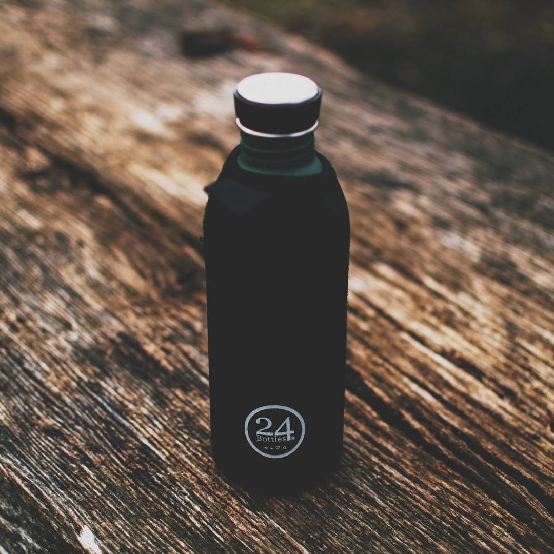 意大利24Bottles【URBAN超轻量羽毛系列】- 保温套 Thermo Cover - 水瓶/水壶 - 其他材质 黑色